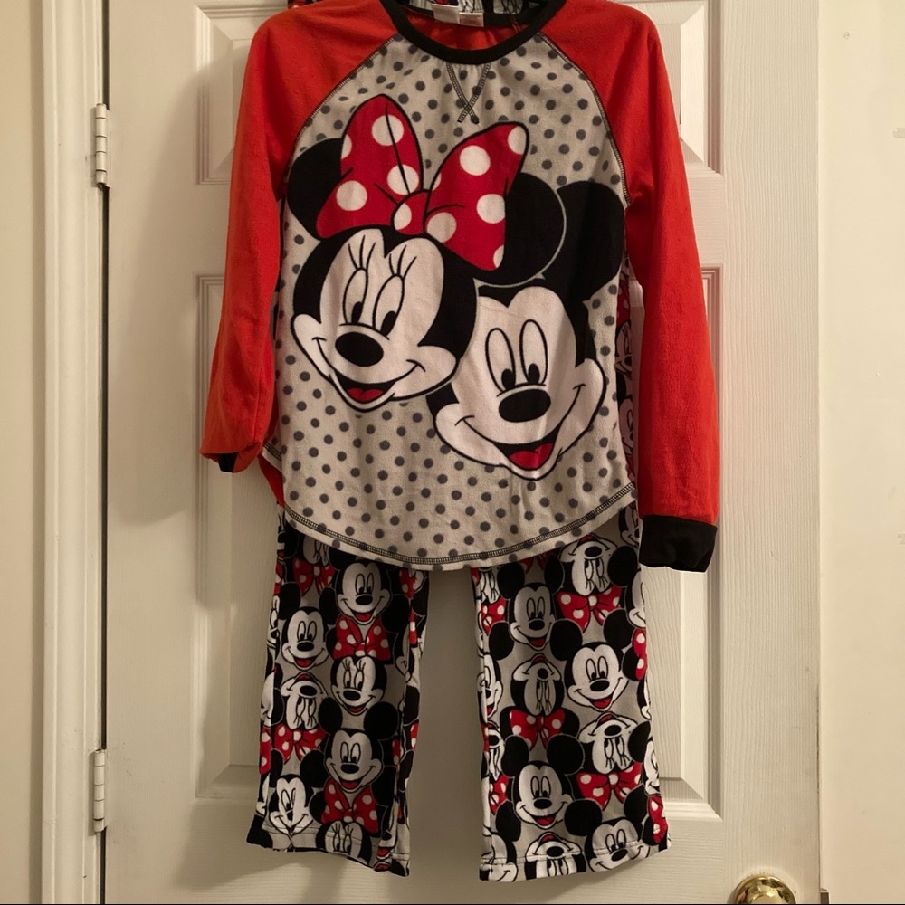 FIRM PRICE! Mickey and Minnie PJ’s